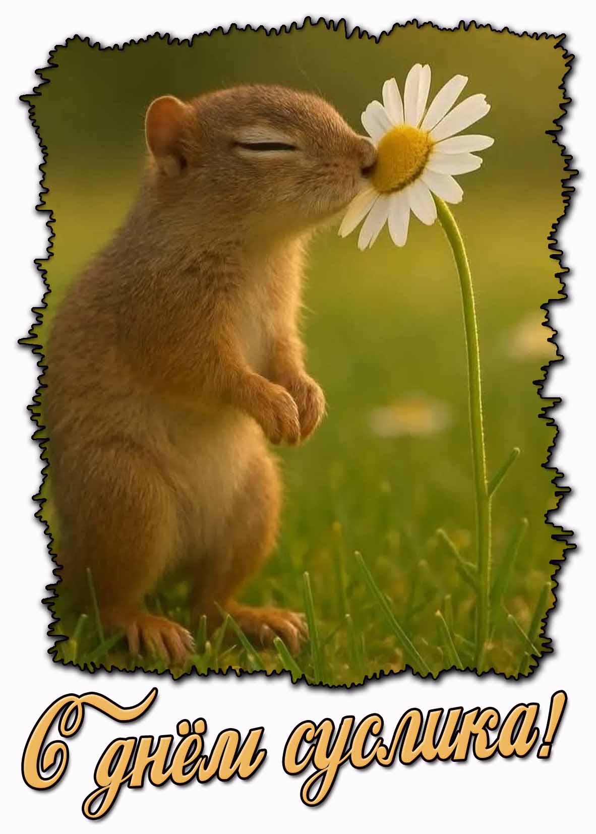 Картинка с днём суслика