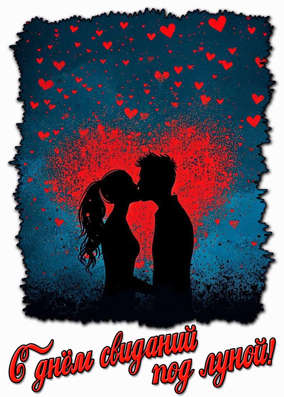 Картинка с днём свиданий под луной