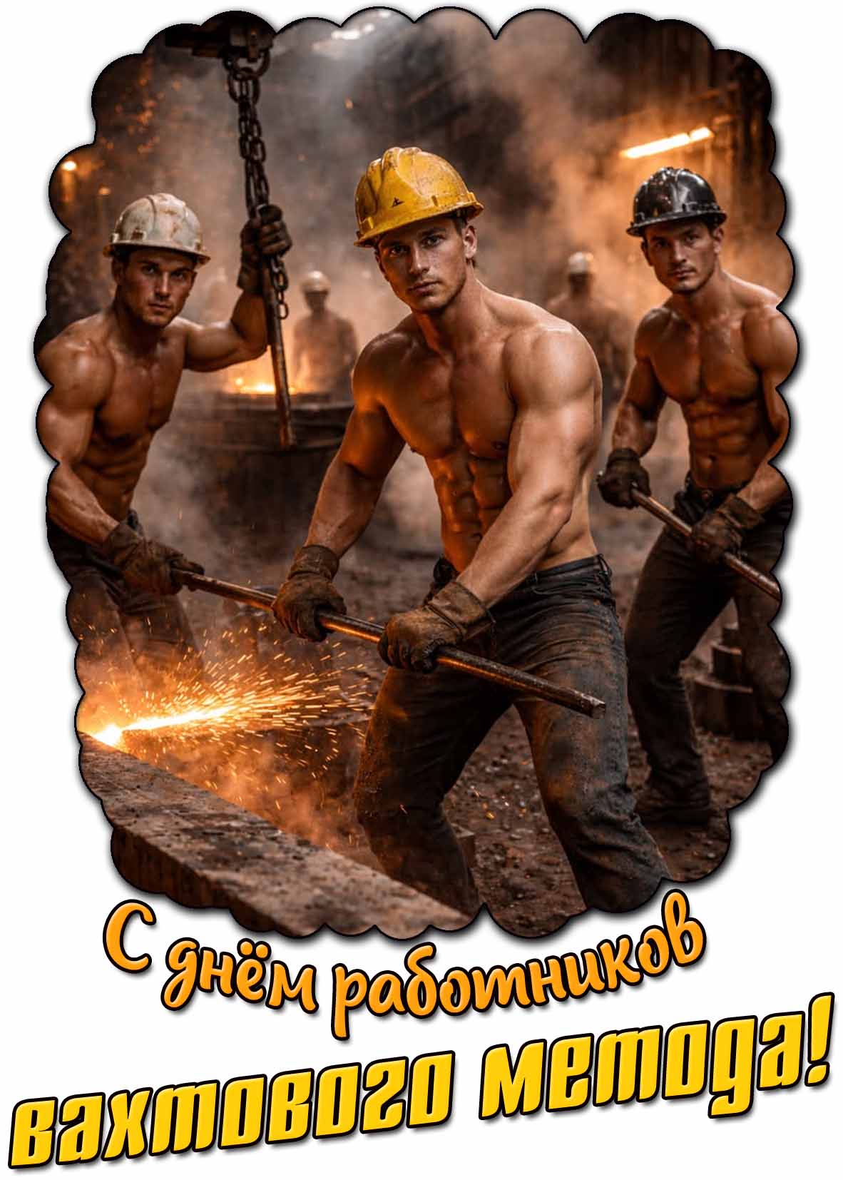 Картинка с днём работников вахтового метода