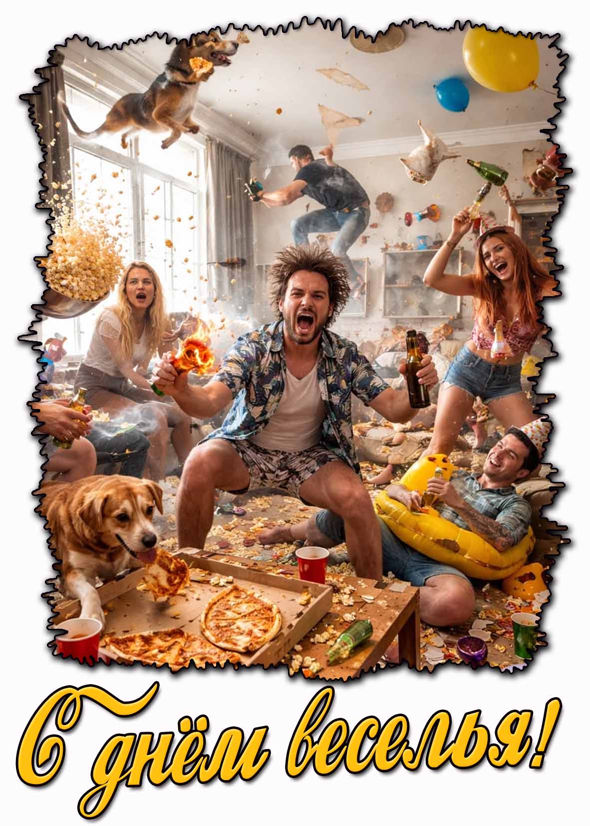 Картинка с днём веселья