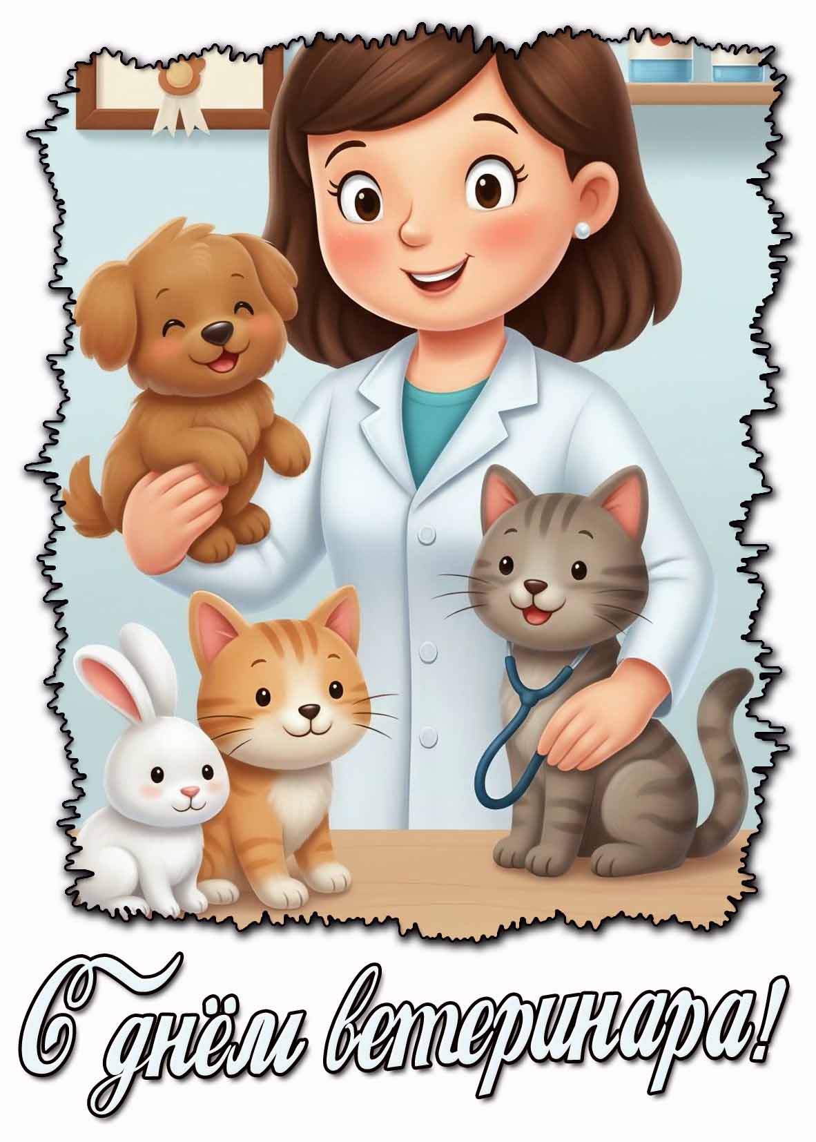 С днём ветеринара! - красивая картинка