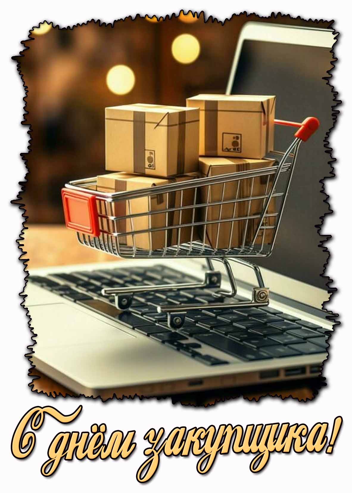 Прикольная открытка ко дню закупщика