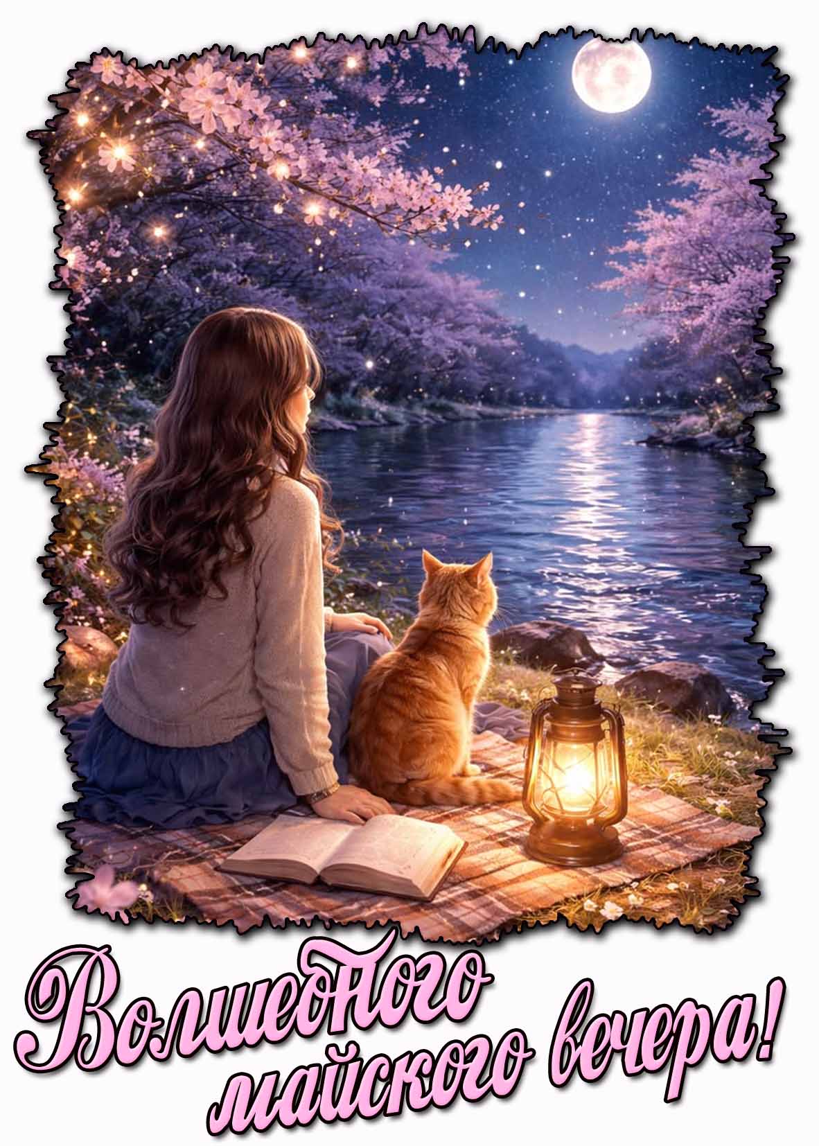 Красивая картинка "Волшебного майского вечера!"