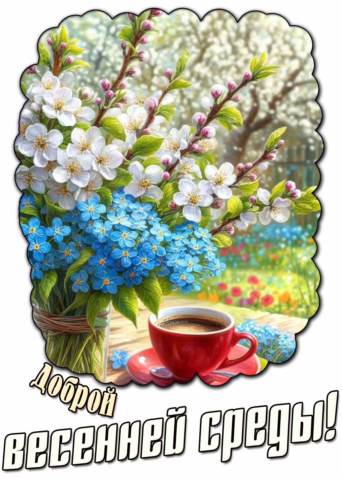 Картинка доброй весенней среды