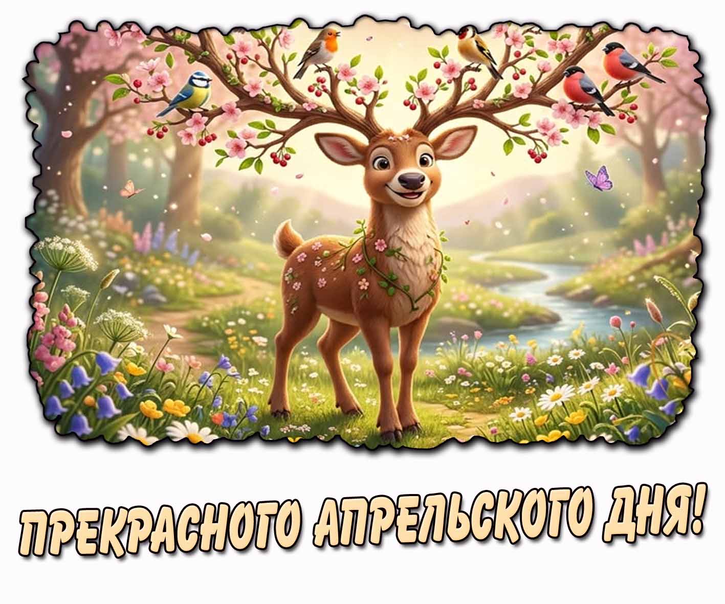 Картинка прекрасного апрельского дня