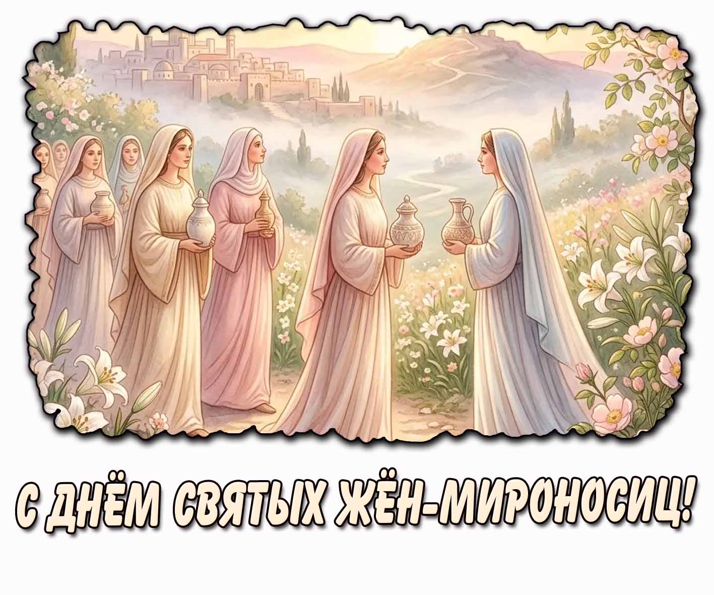 Картинка с днём святых жён-мироносиц