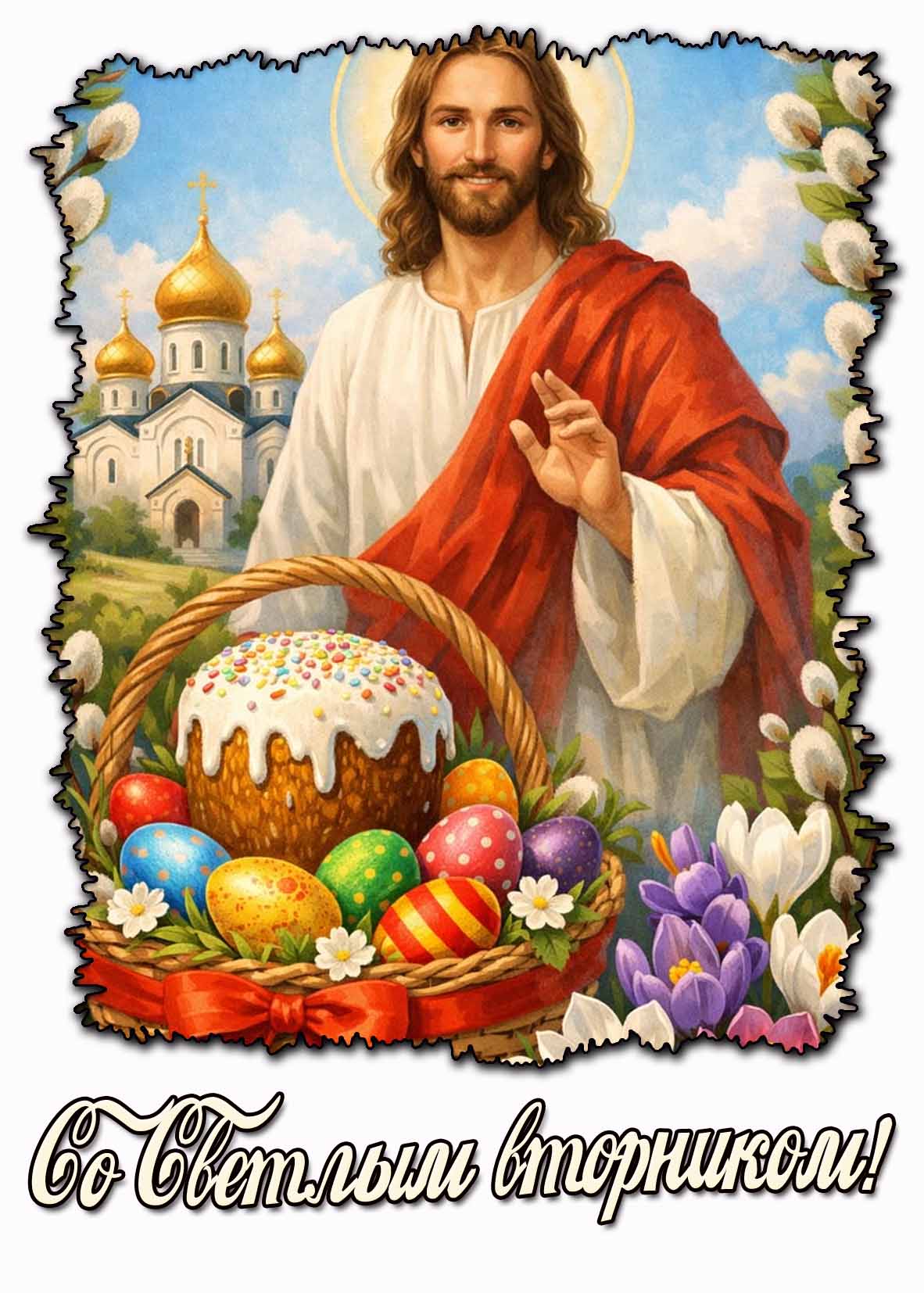 Картинка со Светлым вторником