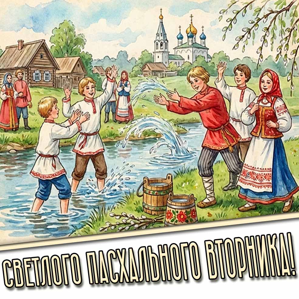 Картинка Светлого Пасхального вторника