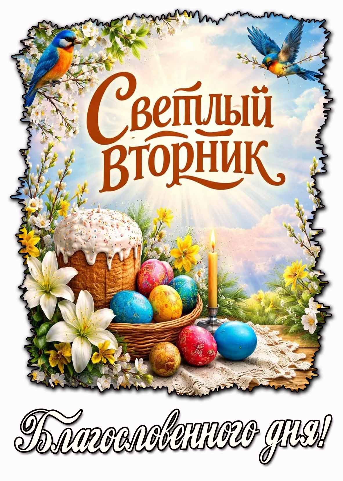 Картинка "Светлый вторник! Благословенного дня!"