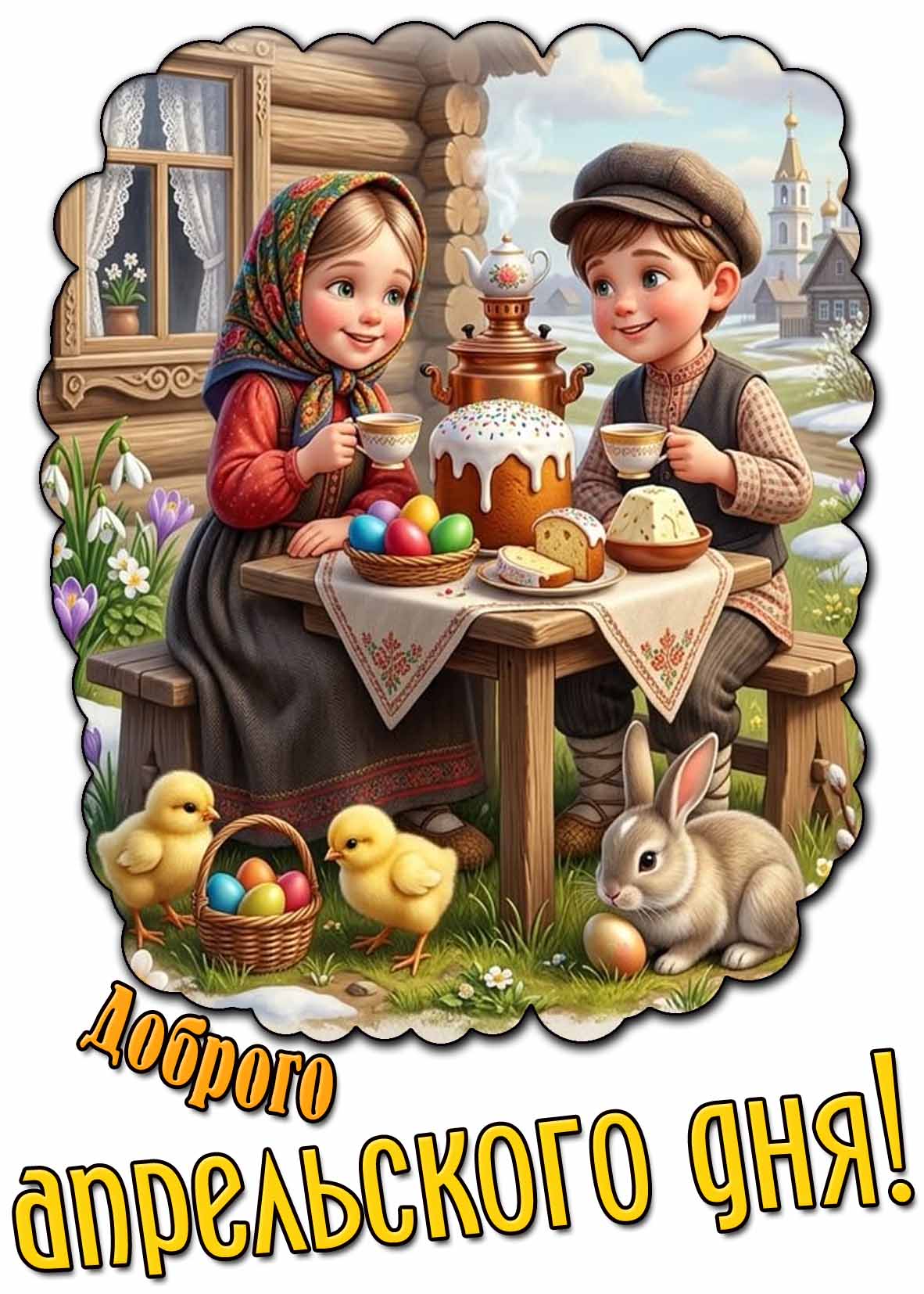 Доброго апрельского дня! - красивая картинка