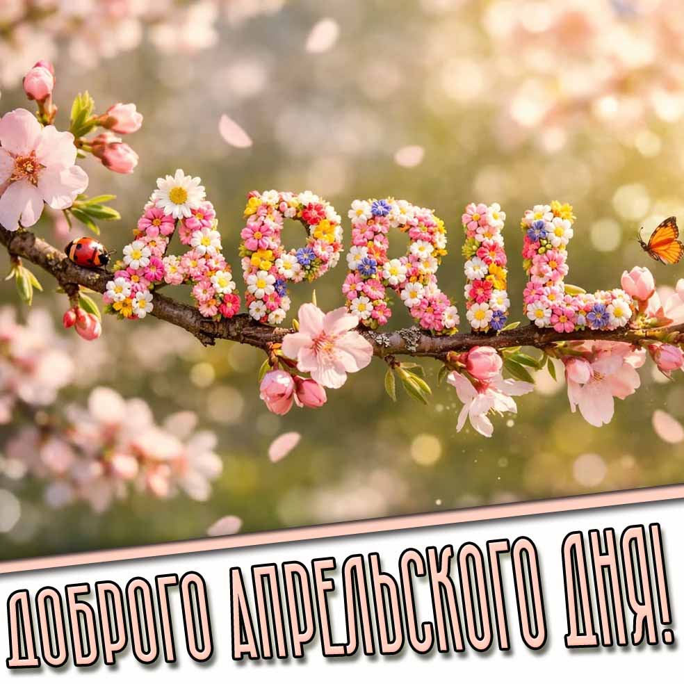 Красивая картинка доброго апрельского дня