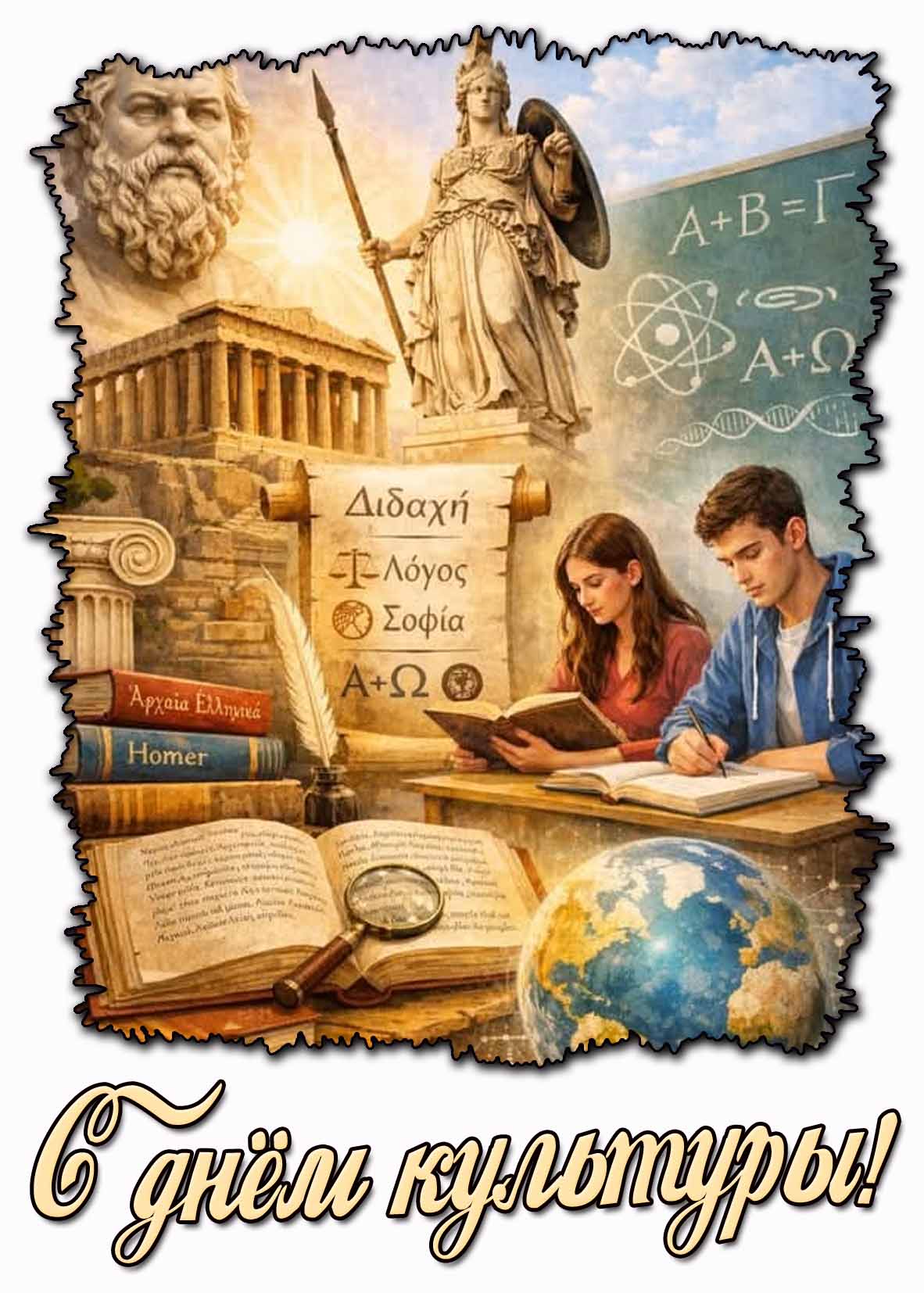 Картинка с днём культуры