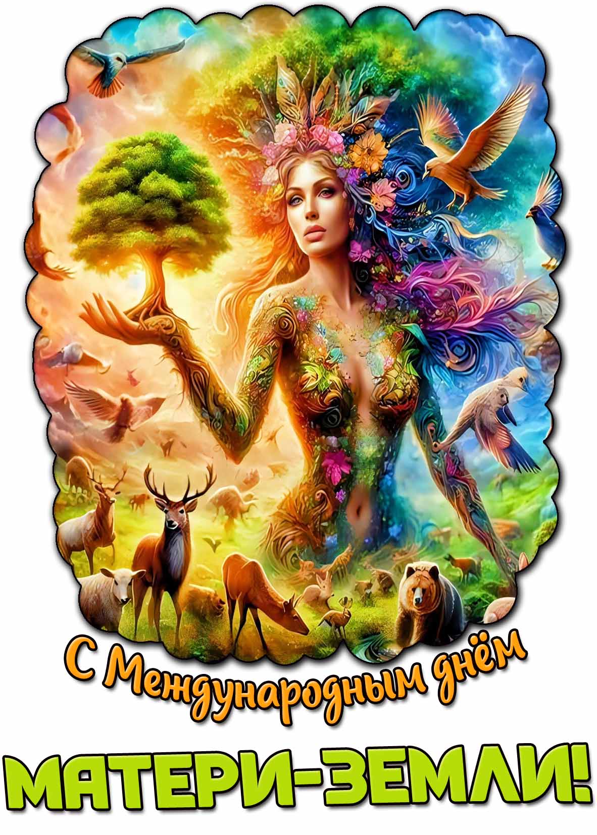 Картинка с Международным днём матери-Земли