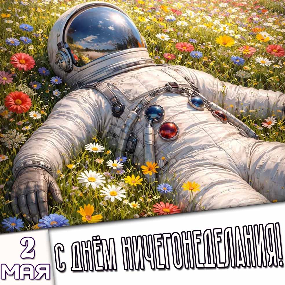 Картинка 2 мая - с днём ничегонеделания!