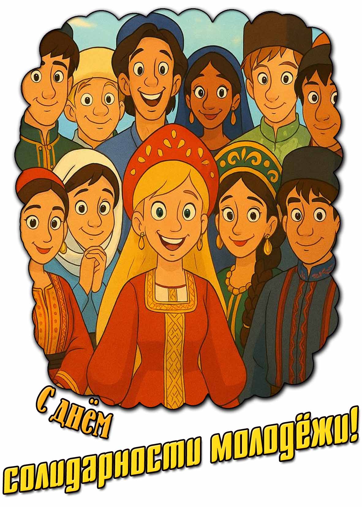 Прикольная картинка с днём солидарности молодёжи