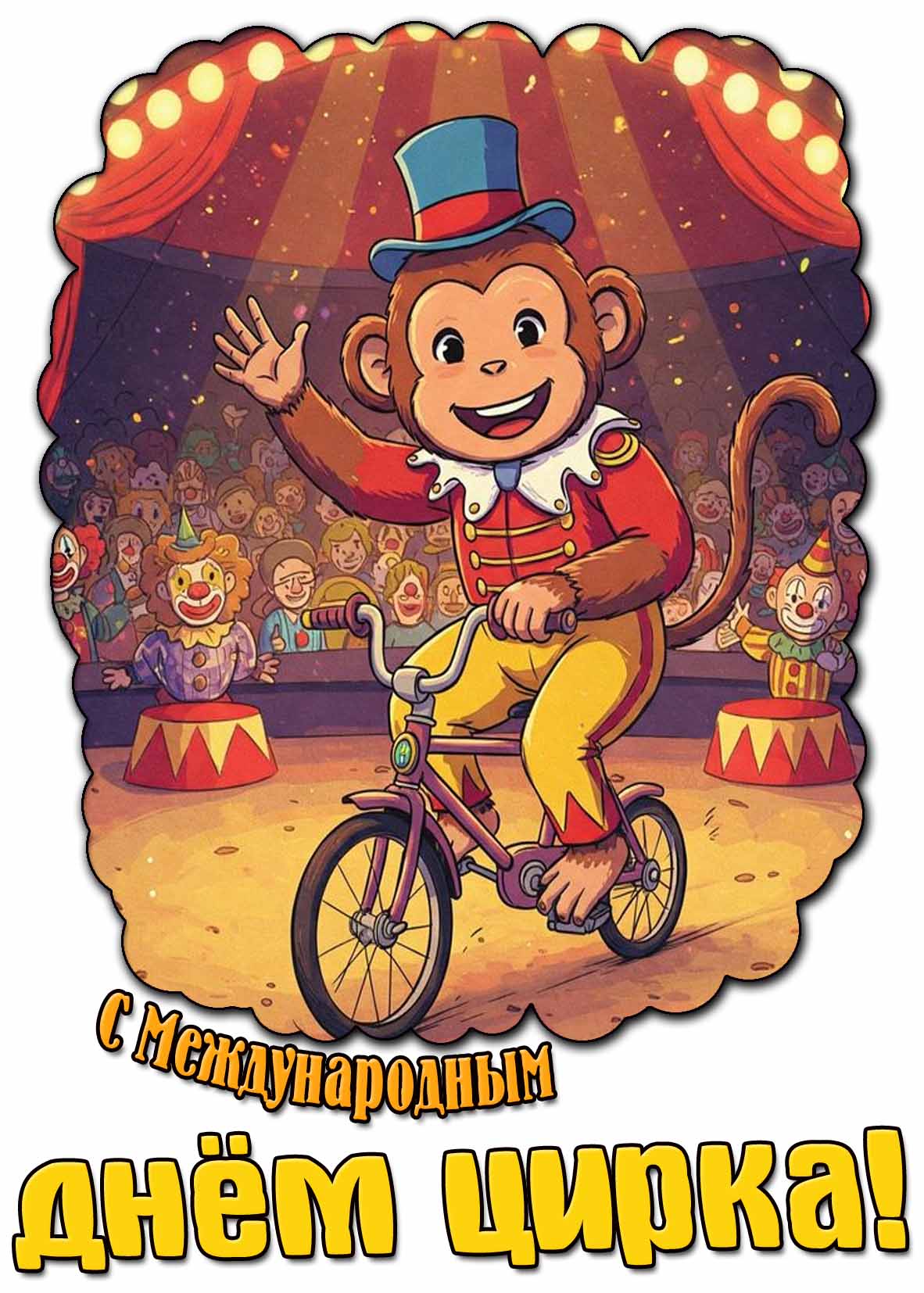 Картинка с Международным днём цирка