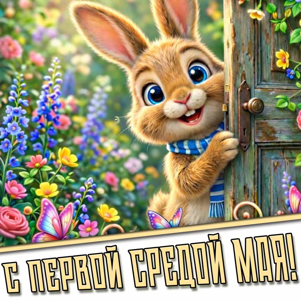 Прикольная картинка с первой средой Мая