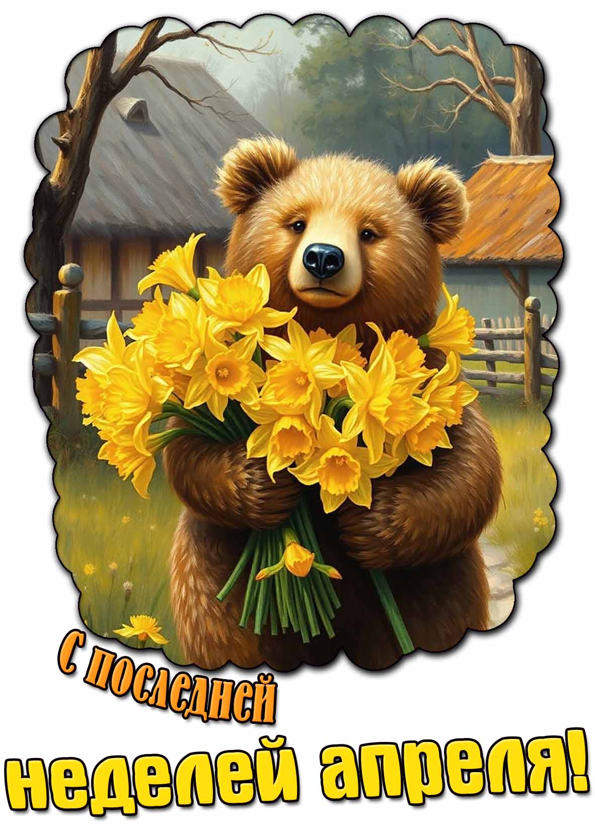 Прикольная картинка с последней неделей апреля
