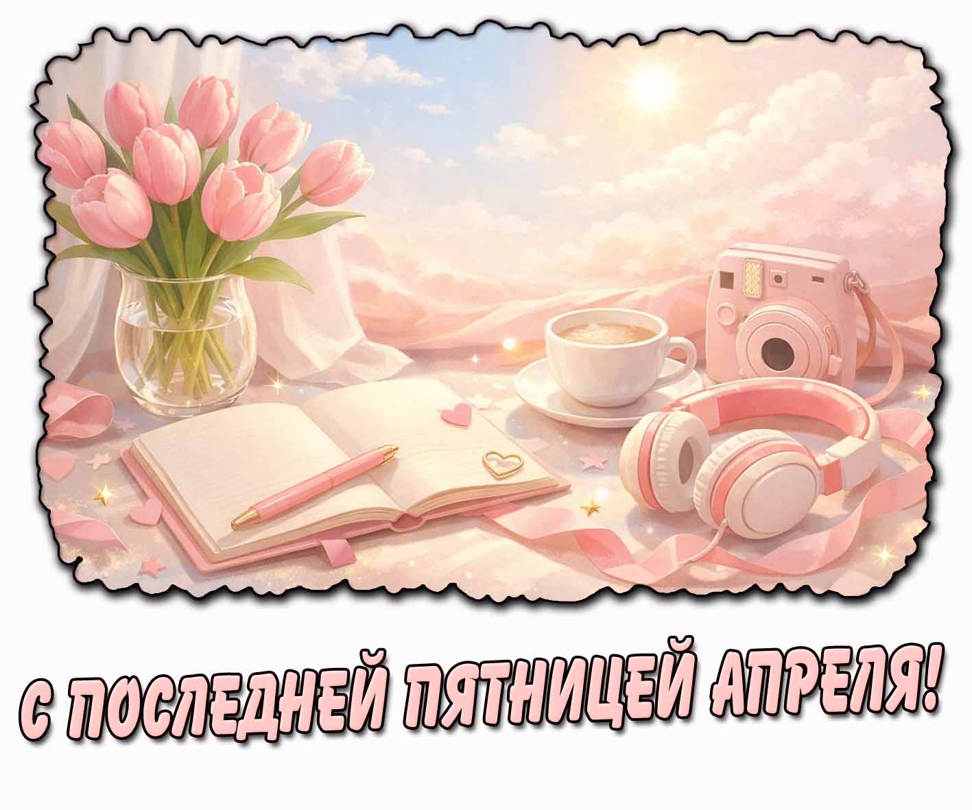 Нежная картинка в последнюю пятницу апреля