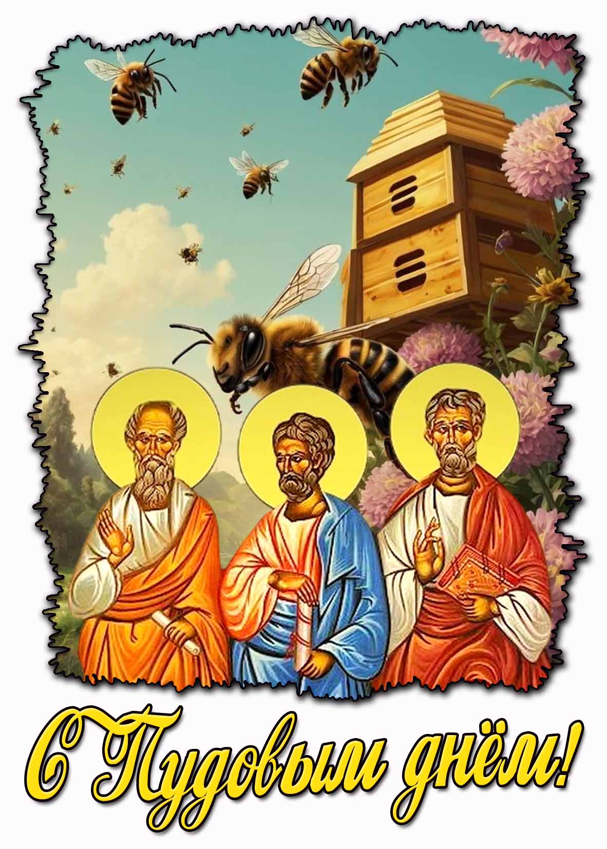 Открытка с Пудовым днём