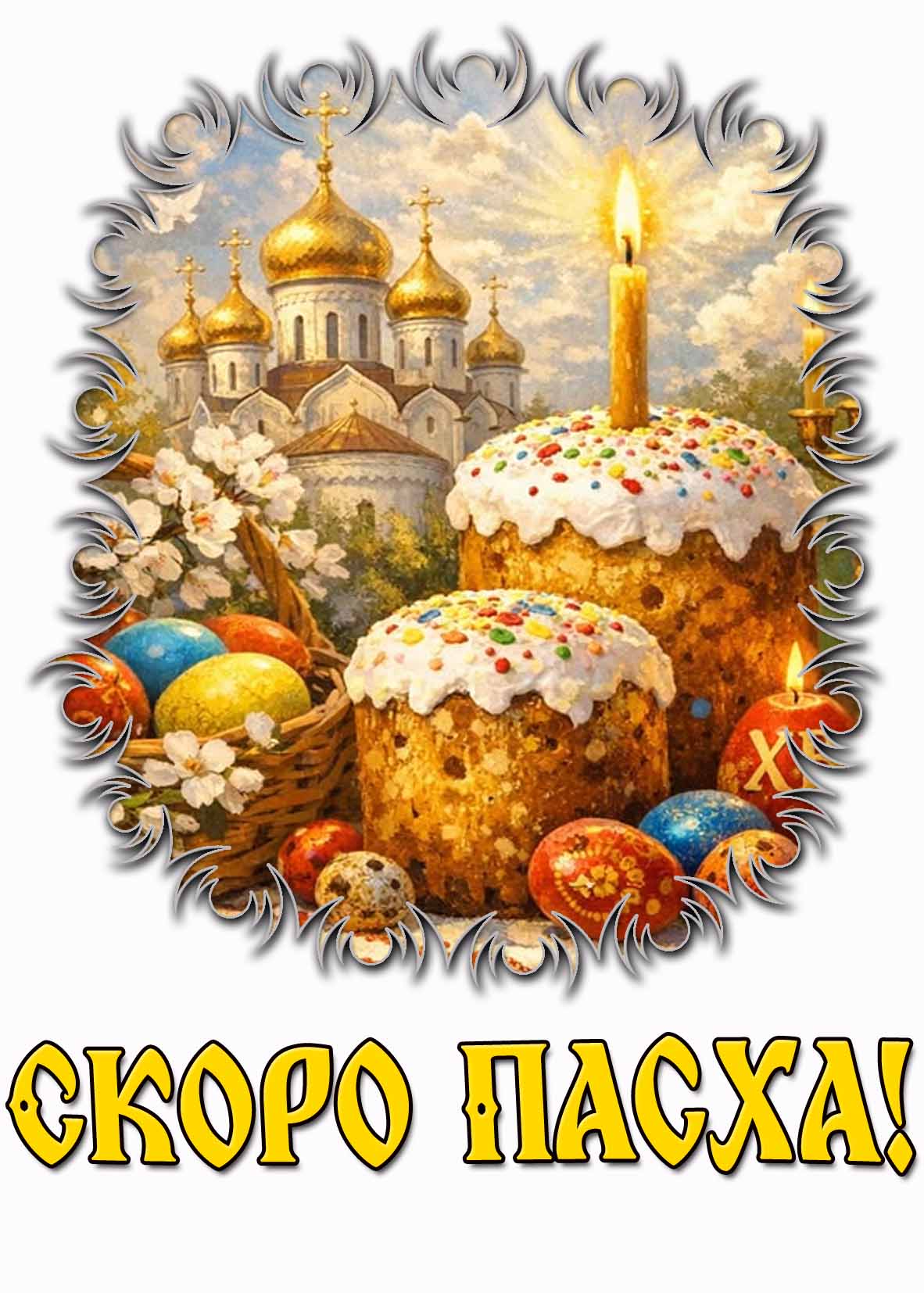 Картинка "Скоро Пасха!"
