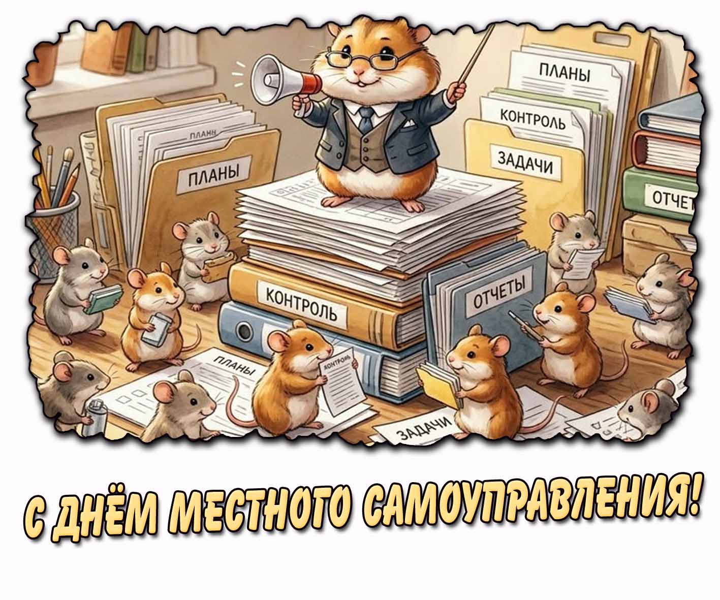 Смешная картинка с днём местного самоуправления