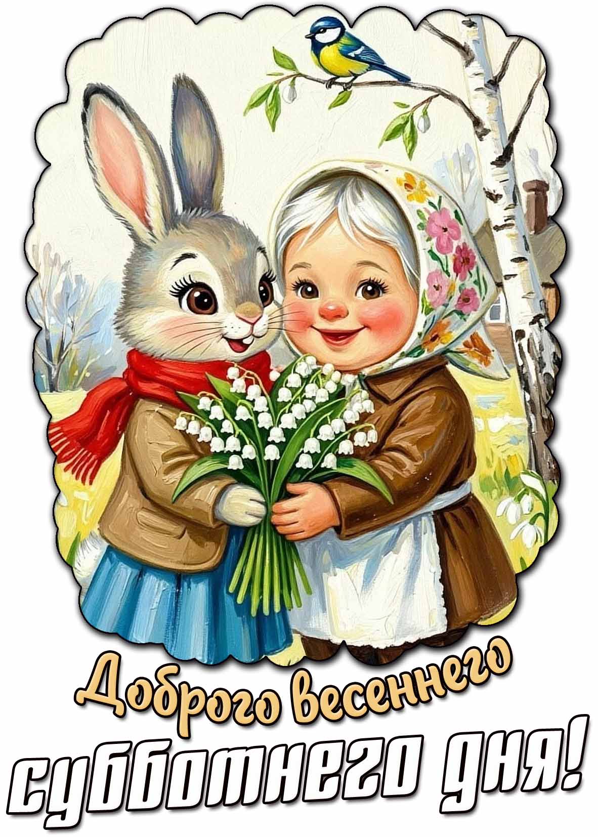 Картинка доброго весеннего субботнего дня