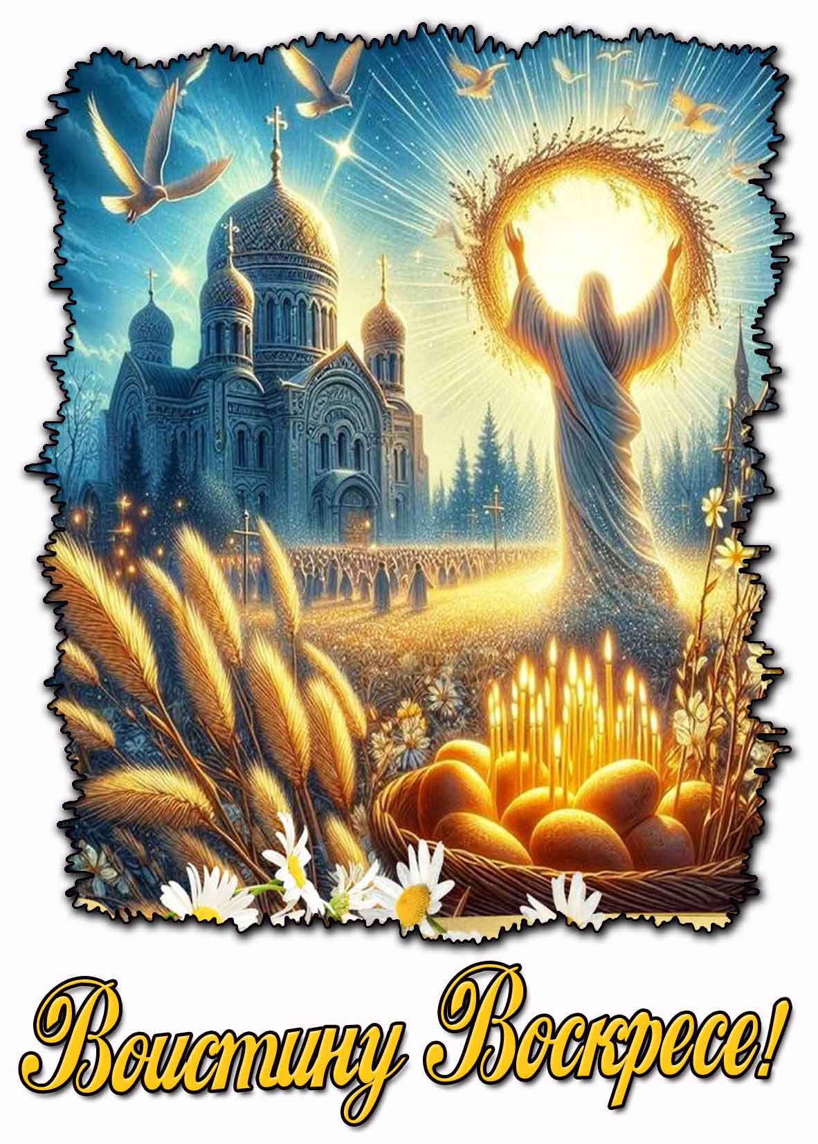 Картинка «Воистину воскресе!»