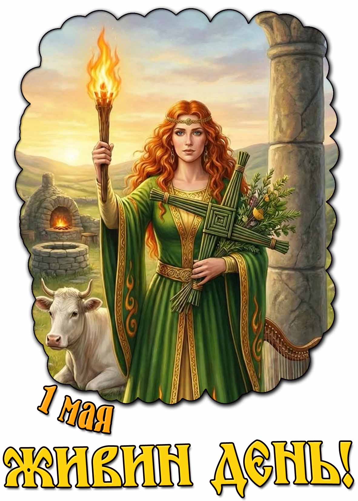 Красивая картинка на Живин день - 1 мая