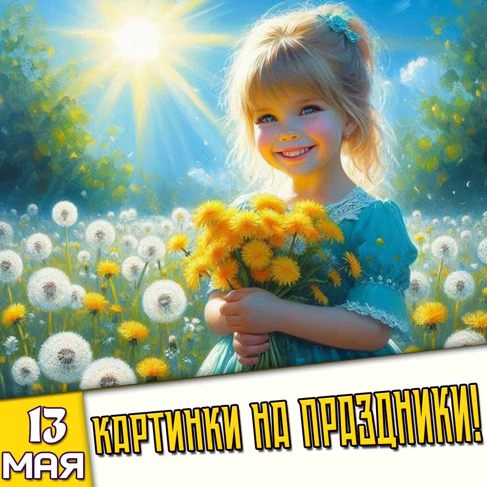 Картинки на праздники 13 мая