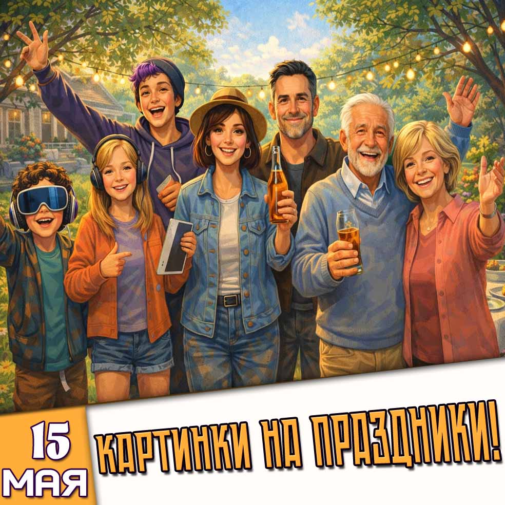 Картинки на праздники 15 мая