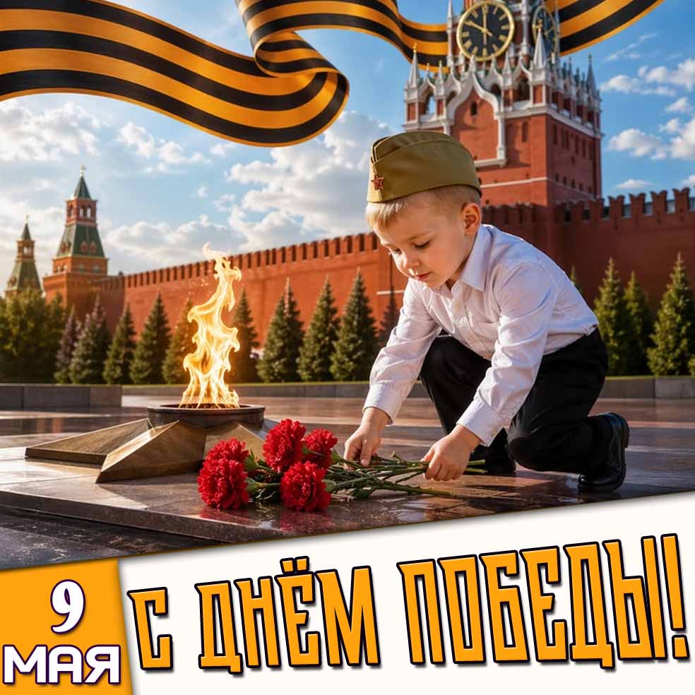 Картинка 9 мая - С днём победы!