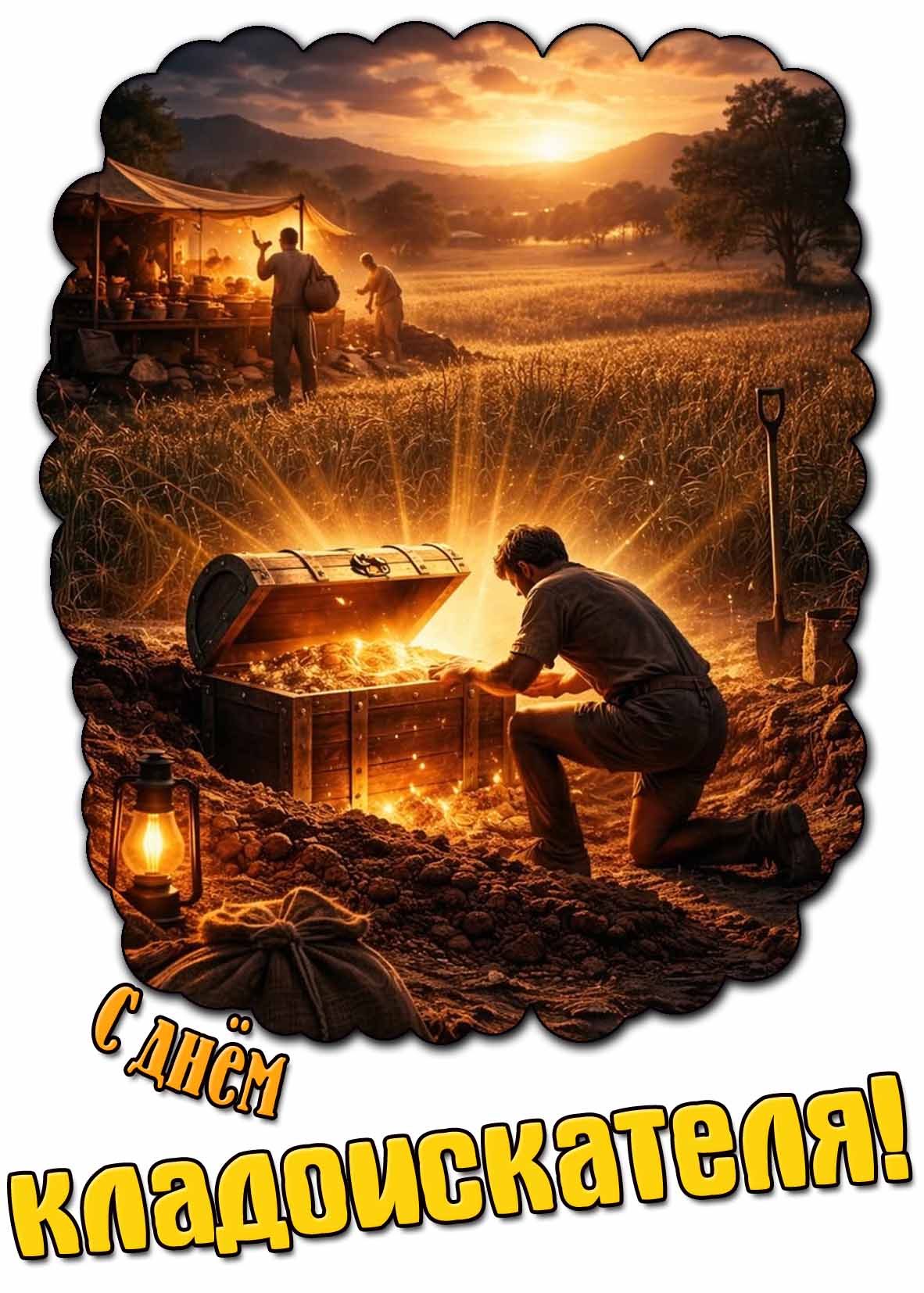 Красивая картинка с днём кладоискателя