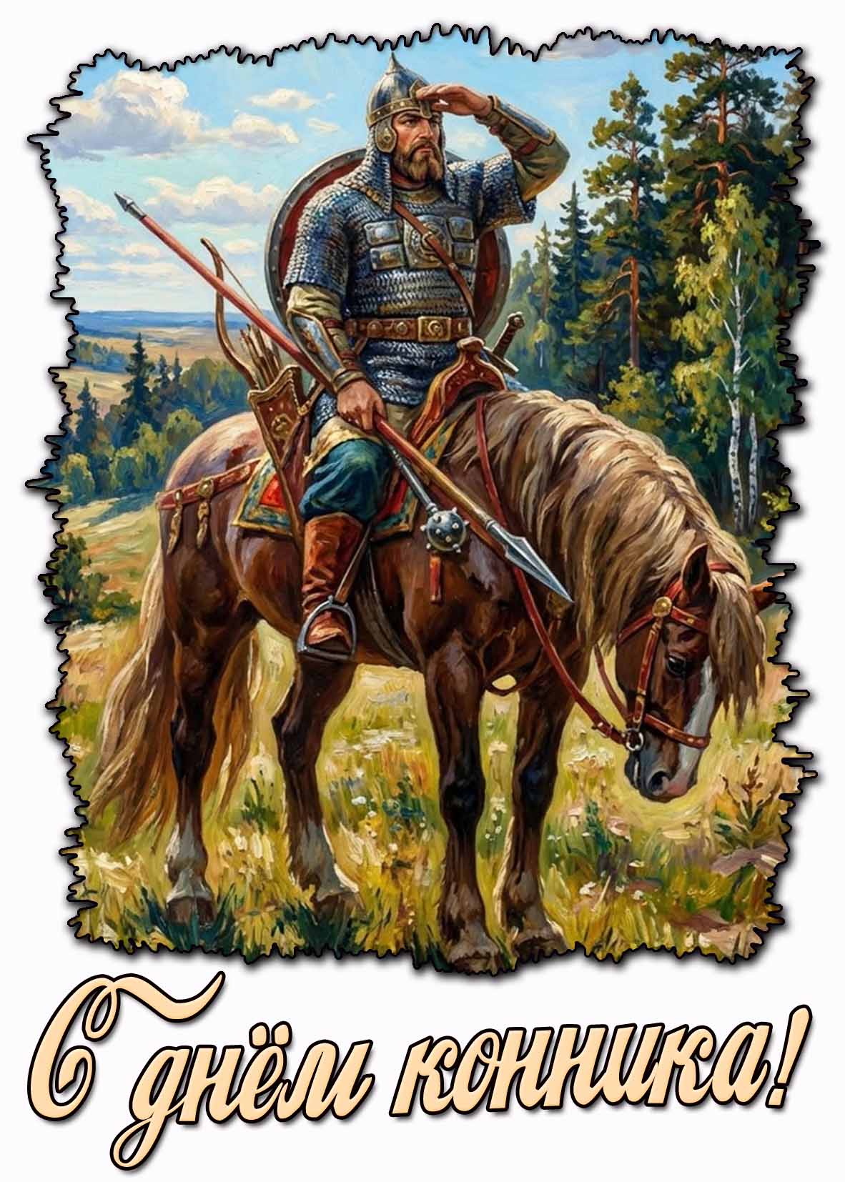 Картинка с днём конника