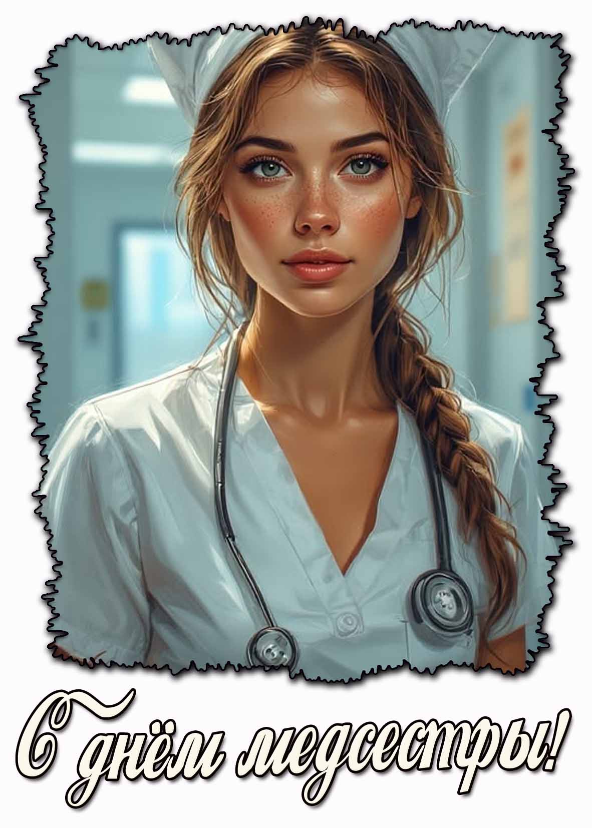 Открытка с днём медсестры