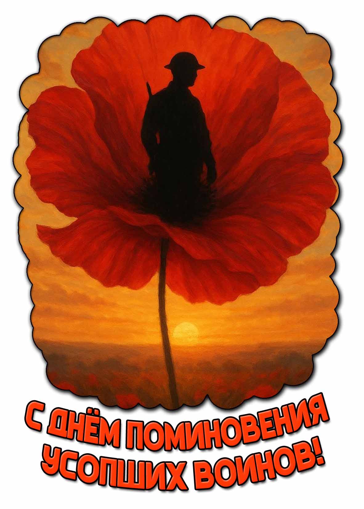 Картинка с днём поминовения усопших воинов