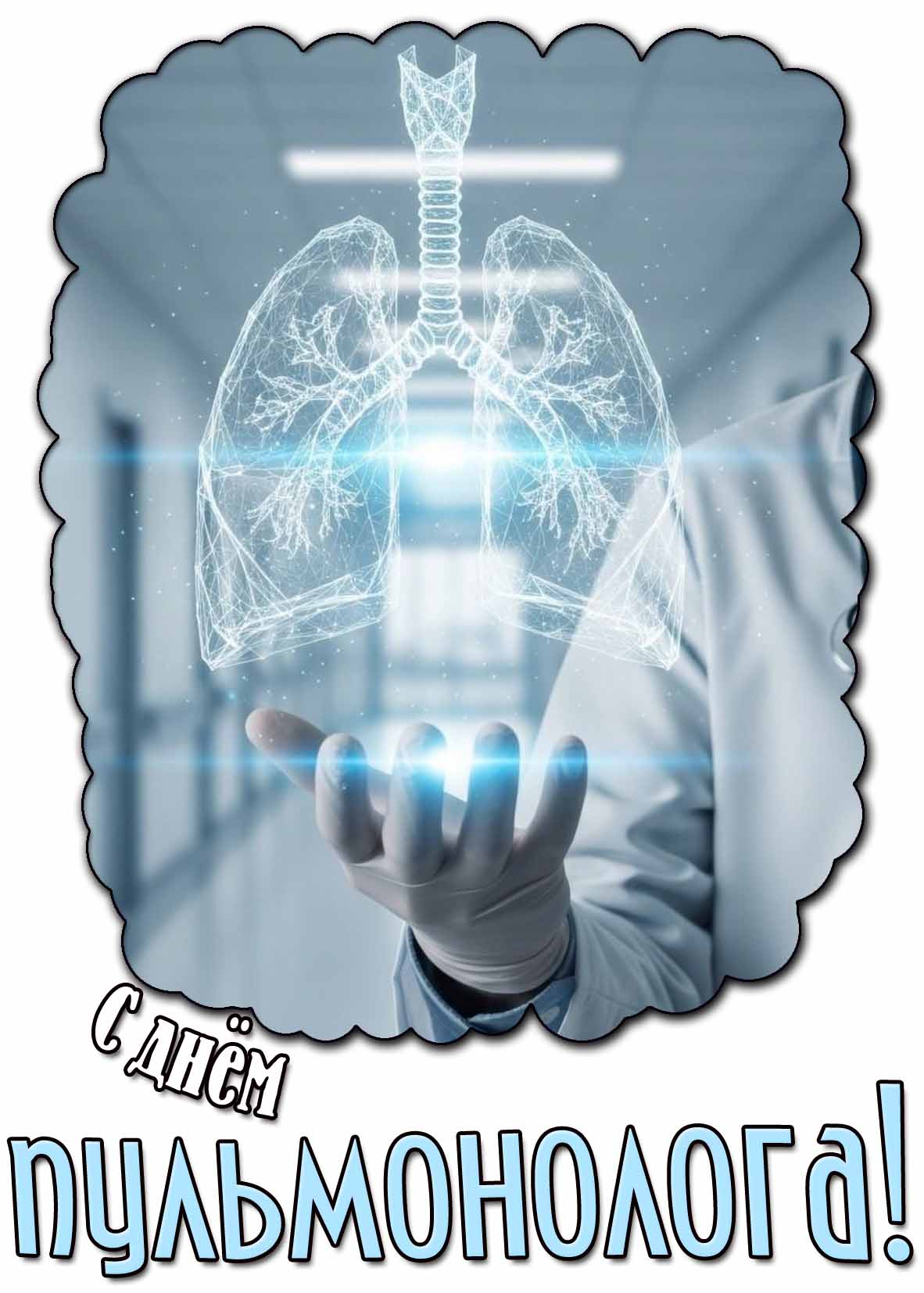 Картинка с днём пульмонолога