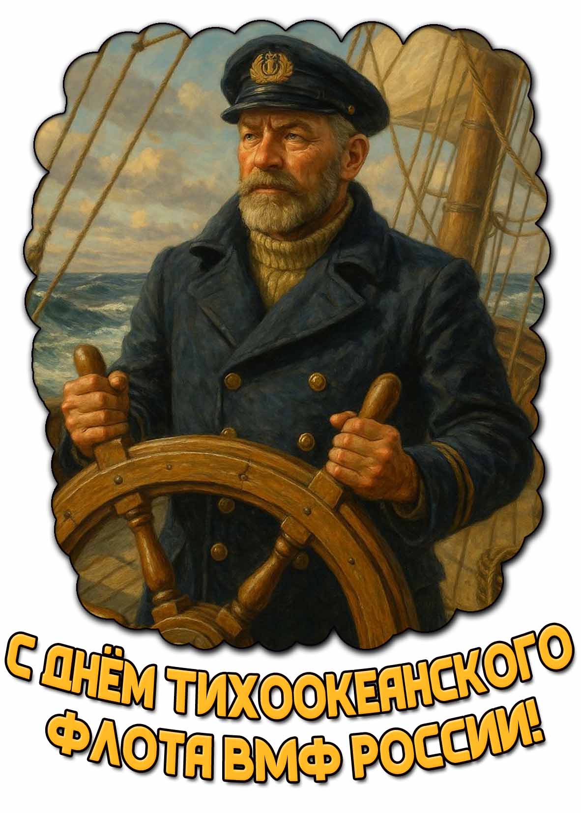 Картинка с днём Тихоокеанского флота ВМФ России