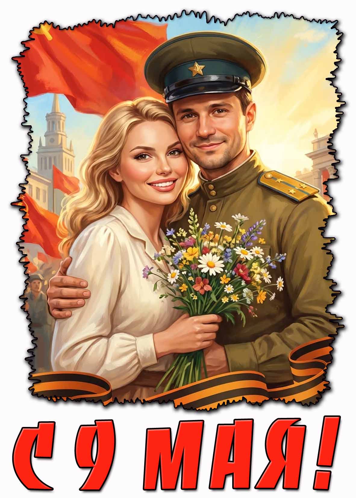Картинка с 9 мая