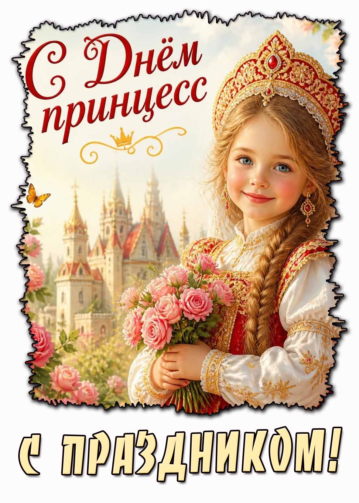 Картинка "С днём принцесс! С праздником!"