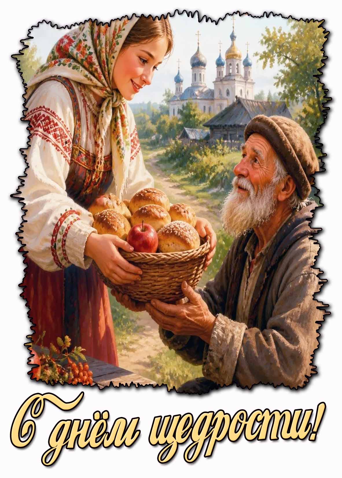 Картинка с днём щедрости