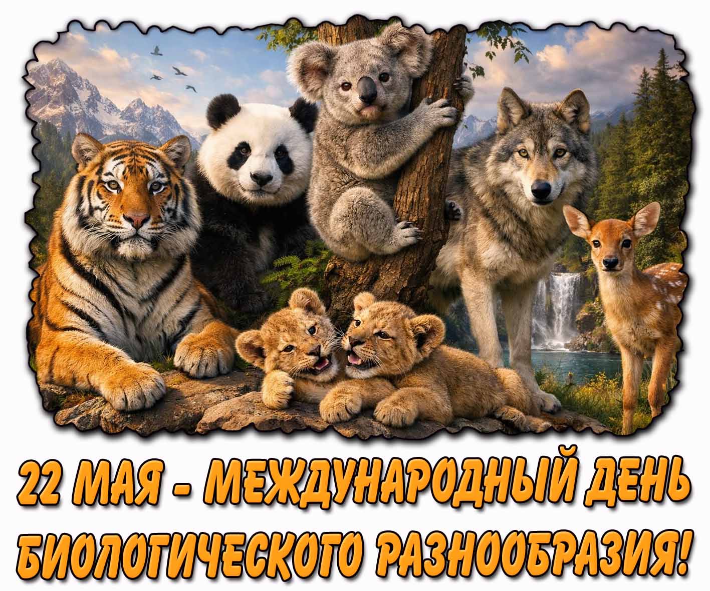 Картинка 22 мая - Международный день биологического разнообразия!
