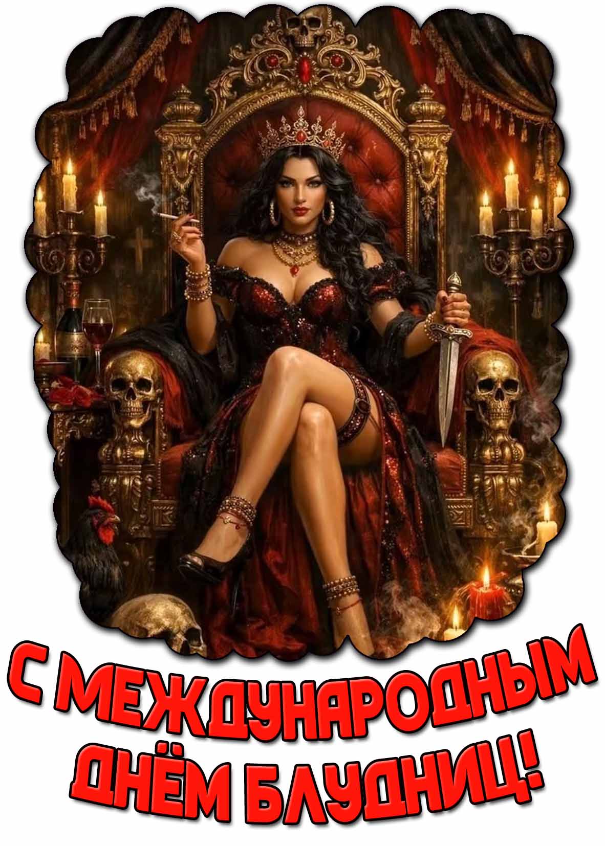 Картинка с Международным днём блудниц