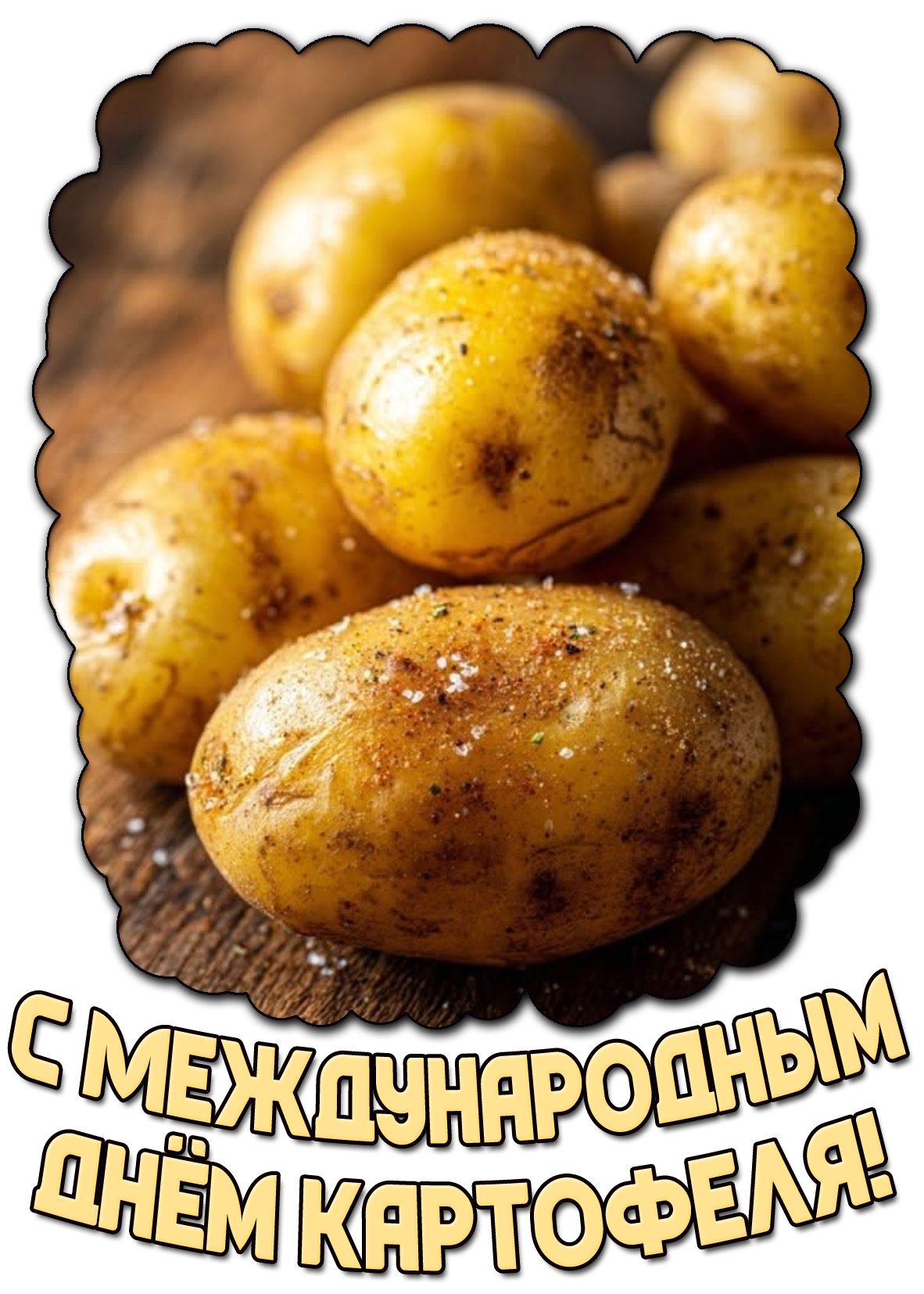 Картинка с Международным днём картофеля