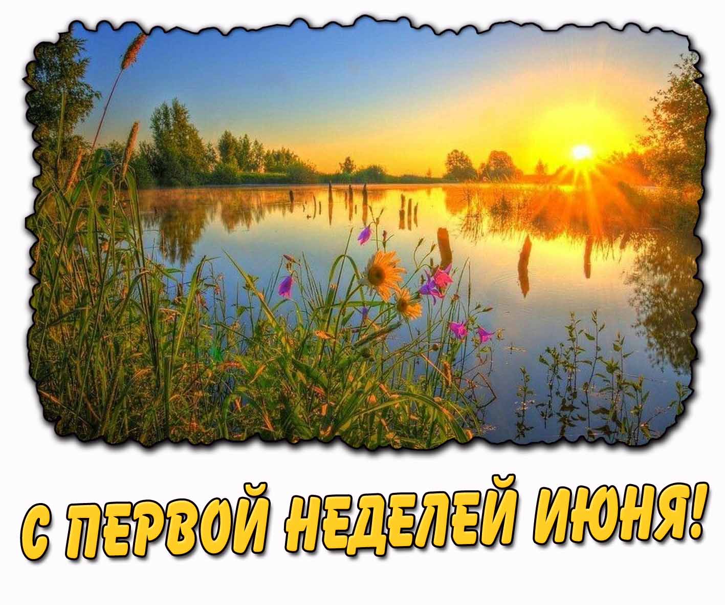 Картинка с первой неделей июня