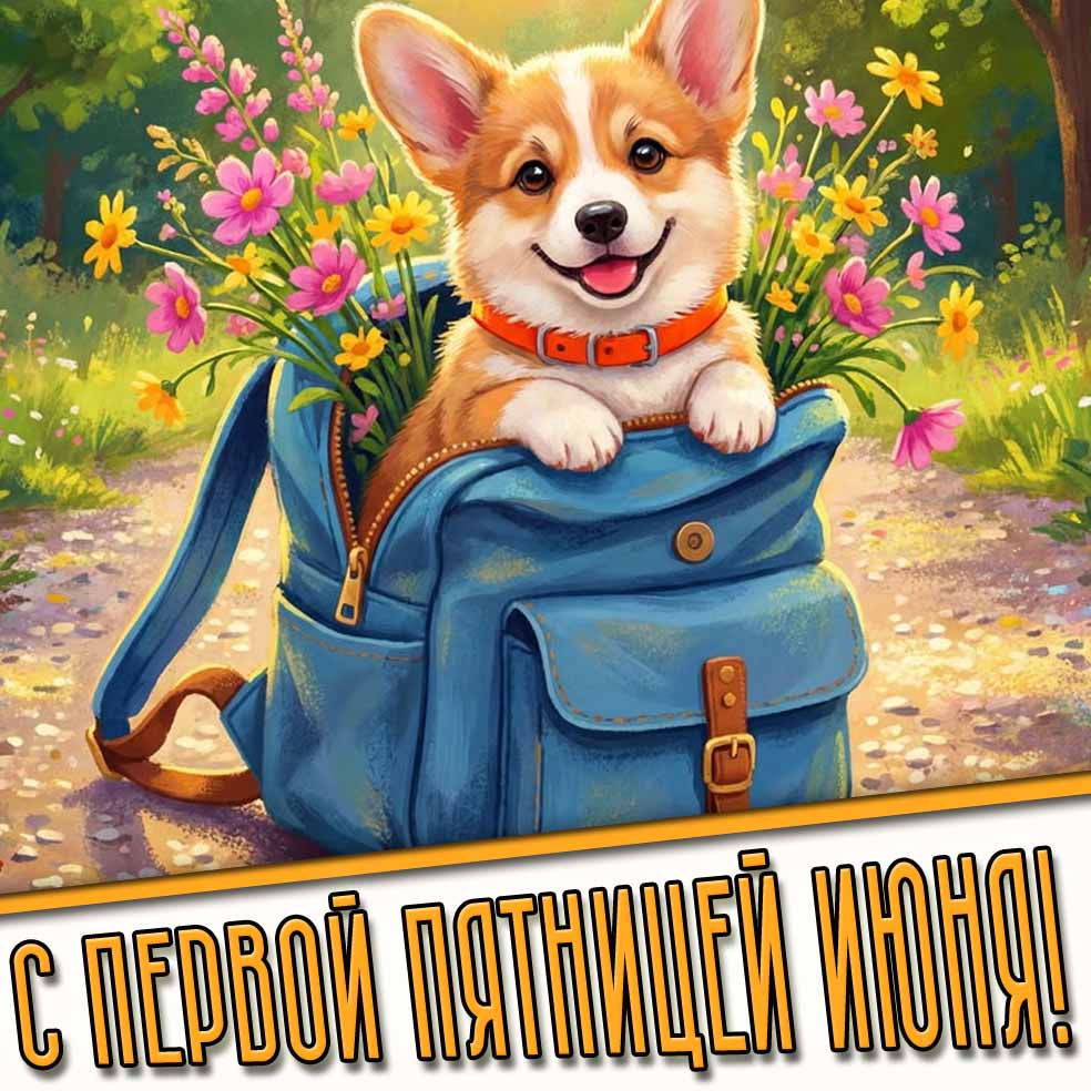 Картинка с первой пятницей июня