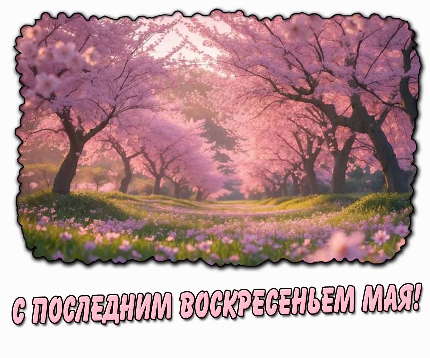 Картинка с последним воскресеньем мая