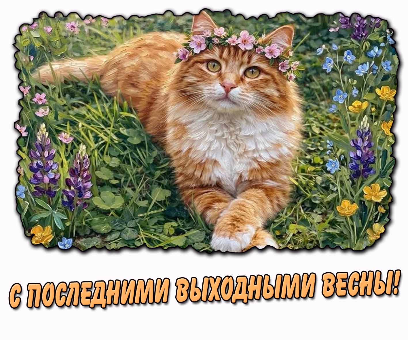 Картинка с последними выходными весны