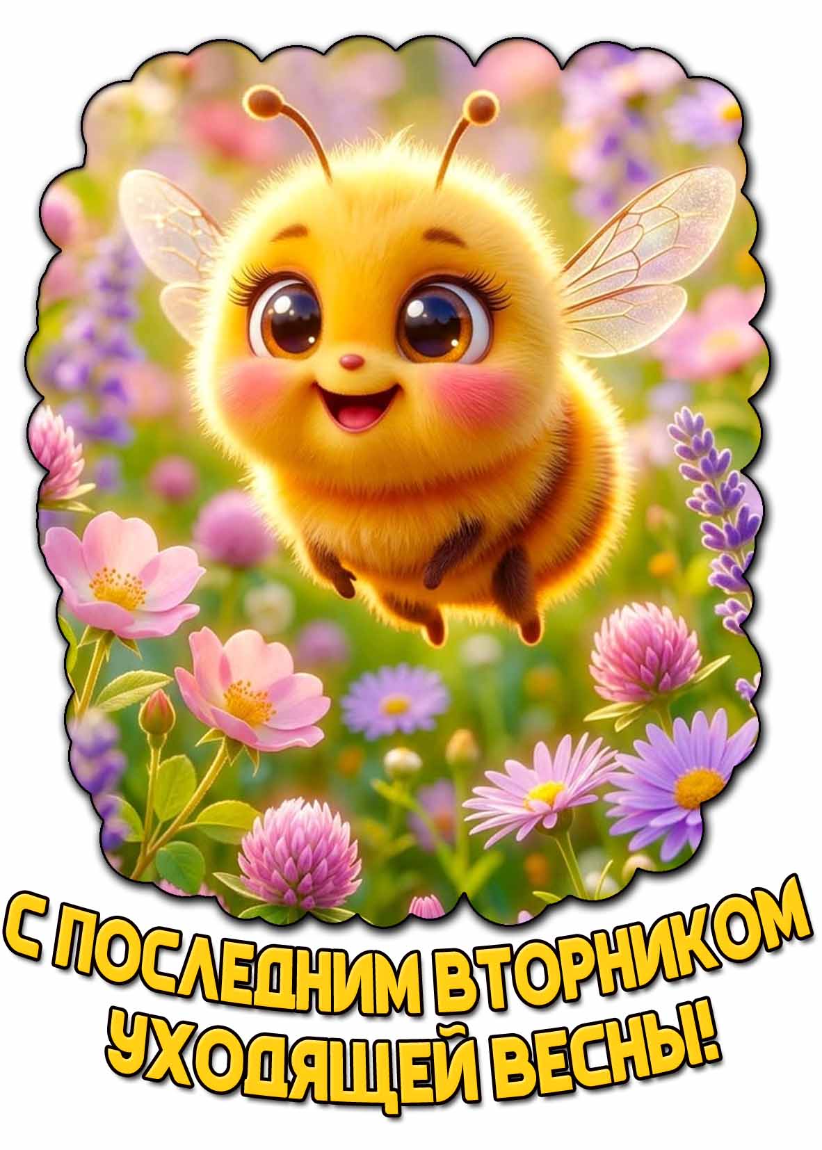 Картинка с последним вторником уходящей весны