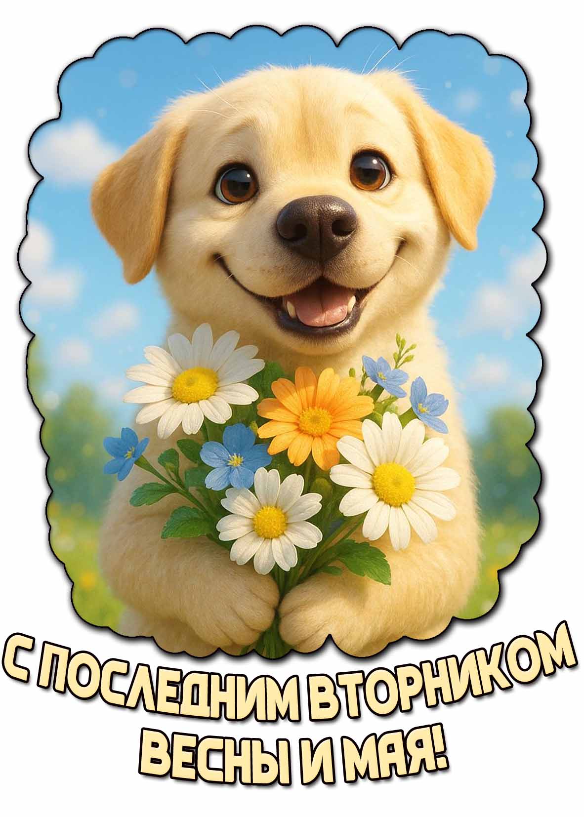 Картинка с последним вторником весны и мая